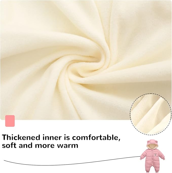 Cute Baby Boys Snowsuit New Born baby girls Winter Coat Toddler Clothes