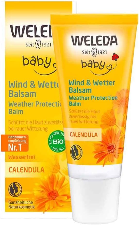Weleda Baby Calendula Weather Protection Cream, 1 Fluid Ounce