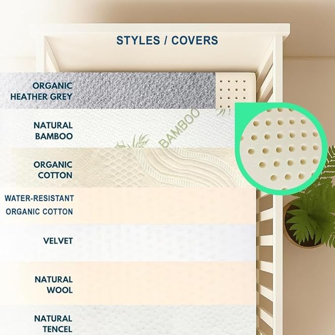 ORGANIC TEXTILES Organic Baby Mattress Topper with Organic Cotton Cover - GOLS/GOTS Certified - Breathable - 3" Mini Sleeper (31"x18")
