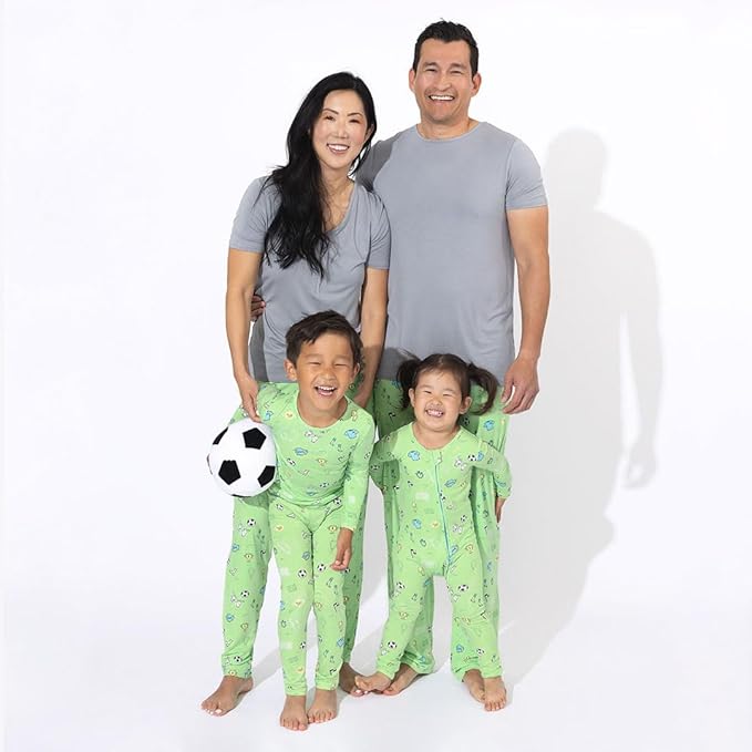 Bellabu Bear Convertible Footies for Baby Boys & Baby Girls, Family Matching Pajamas, Rayon from Bamboo