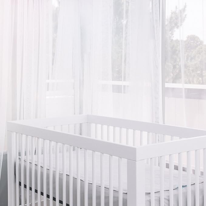 QuickZip Easy Change Crib Sheet with Wraparound Total Security Base, Gray Dot