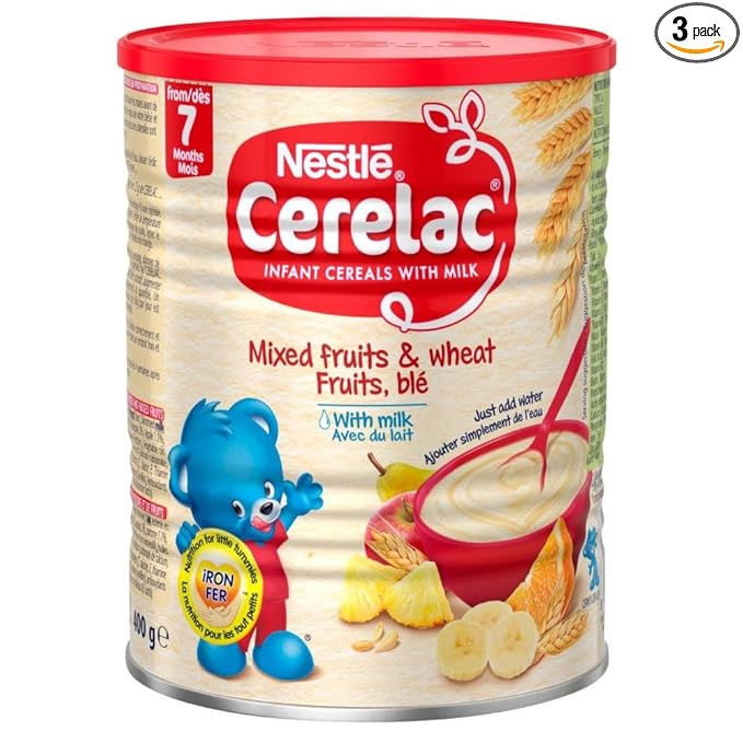 Cerelac Mixed Fruit 400g (3 Pack)