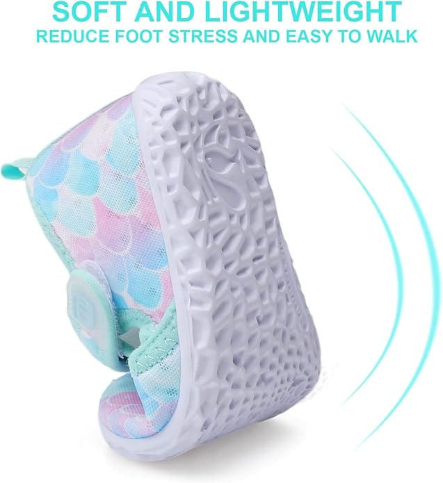 JOINFREE Baby Toddler Water Shoes Boys Girls Sandals Barefoot Kids Breathable Sneakers Shoes for Walking Running