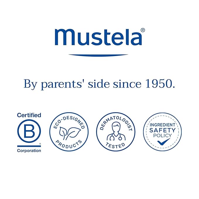 Mustela Baby Soothing Moisturizing Cream - Face Moisturizer for Very Sensitive Skin - with Natural Avocado & Schizandra Berry - Fragrance-Free - 1.35 fl. oz.