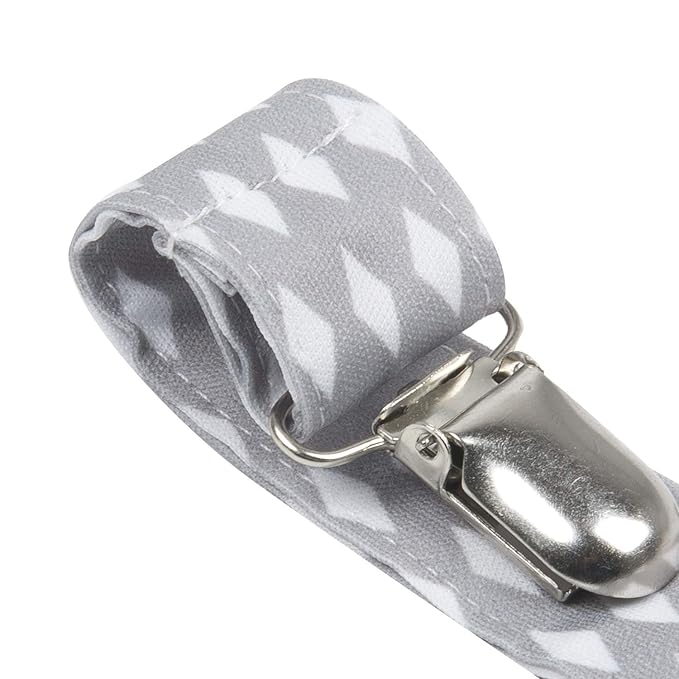 babygoal Baby Pacifier Clips with Pacifier Case, 4 Pack Pacifer Holder for Girls and Boys Fits for Pacifiers and Binkies 4MP07-HZ