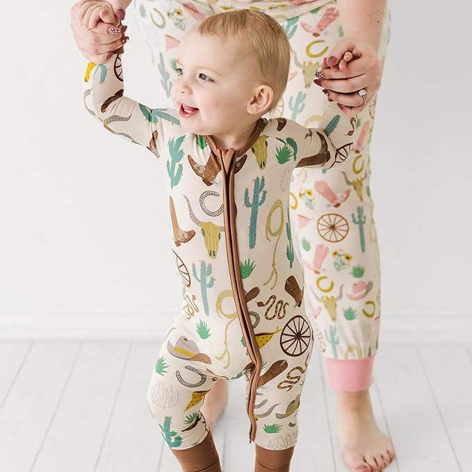 Little Sleepies Pajamas for Baby Boys & Girls, Viscose from Bamboo Baby Pajamas, Preemie & Newborn Sleepers, 2-Way Zipper PJs