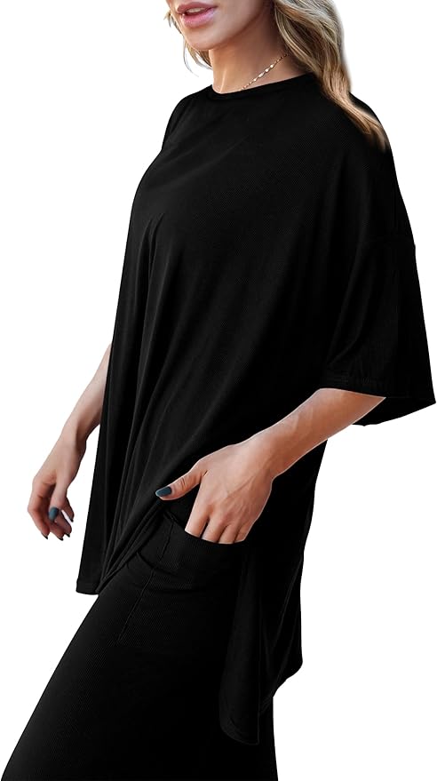 PRETTYGARDEN Two Piece Sets for Women Summer Fashion Lounge Matching Set 2026 Spring Travel Vacation Airport Outfits Clothing
