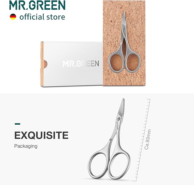 MR.GREEN Baby Nail Scissors Safety Nail Care Clippers Cutter Newborn Baby Convenient Nail Grooming Manicure Tool (Nail Scissors)
