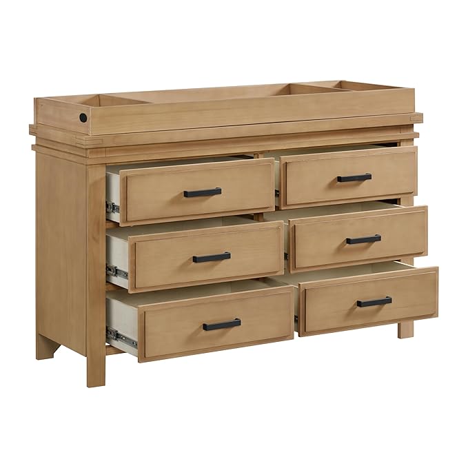Soho Baby Mystic Changing Topper, Honey Wood