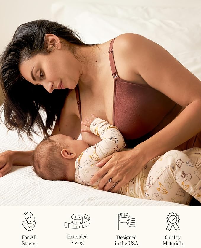 Kindred Bravely Sublime Seamless Nursing Bra | Wireless Maternity & Postpartum Bra