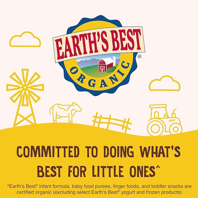 Earth's Best Organic Sensitivity Infant Formula with Iron, For Baby's First 12 Months, 32 oz (907 g)