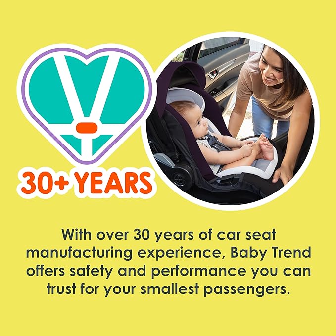 Baby Trend Secure-Lift Infant Car Seat, Dash Plum
