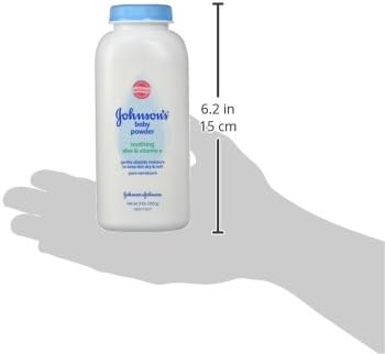 Johnson's Baby Powder, Hypoallergenic, For Delicate Skin | Paraben-Free | Dye-Free | 1.5 oz | Pack of 2