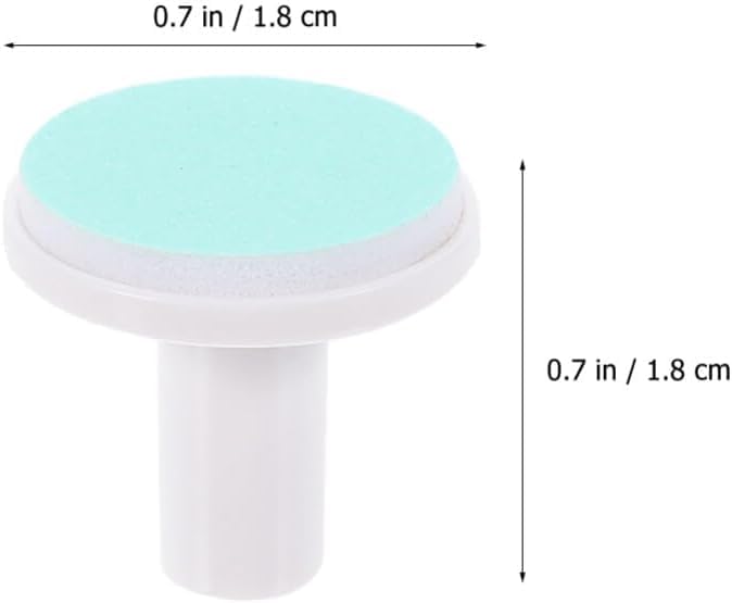 24 Pieces Baby Nail Trimmer Replacement Pads, Electric Baby Nail Grinding Heads for Standard Electric Kid Nail Trimmer, Electric Nail File Replacement Pads for Kids 12 Months Up