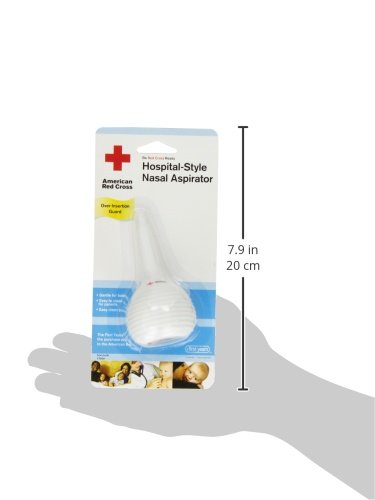 Tomy The First Years American Cross Nasal Aspirator, Red