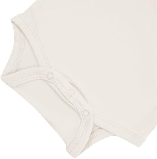 KYTE BABY Short Sleeve Unisex Baby Bodysuits, Rayon Made From Bamboo Material