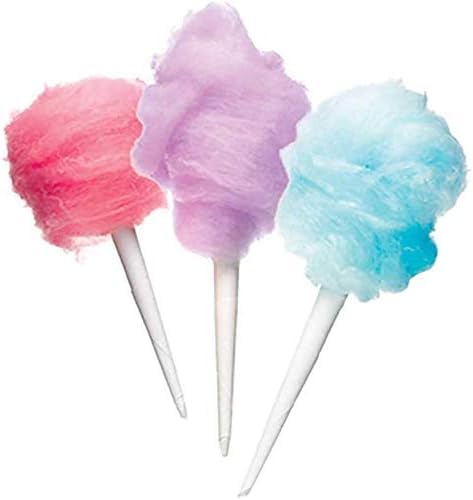 Cotton Candy Floss Sugar – Pink Vanilla & Blue Raspberry (2 Pack, 3 lb Each) | Premium Spun Sugar for Cotton Candy Machines | Perfect for Parties, Events & Home Use (2 Pack – 2 lb Jars + Cones)