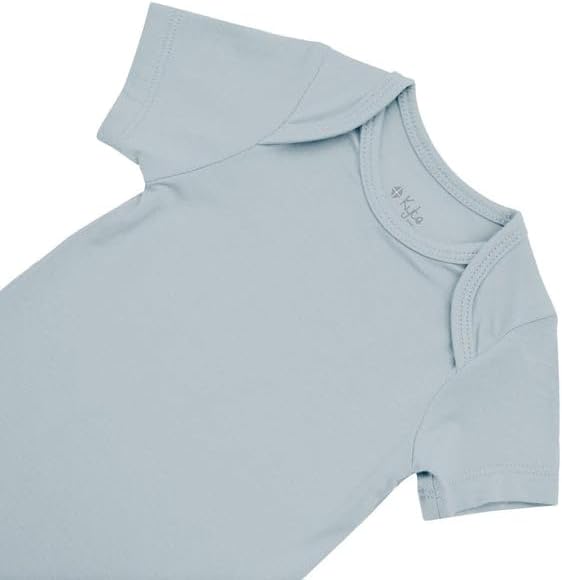 KYTE BABY Short Sleeve Unisex Baby Bodysuits, Rayon Made From Bamboo Material