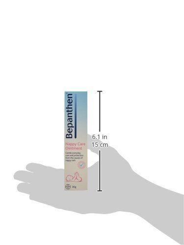 Bepanthen Nappy Rash Ointment 30g FOC 3.5g- Protects and Gently Skin Damaged by Nappy (Diaper) Rash.