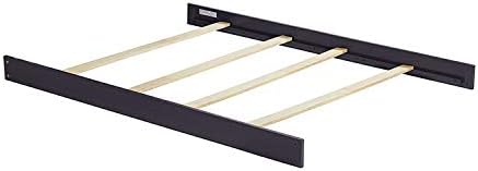 Full-Size Conversion Kit Bed Rails for Sorelle Convertible Cribs - Solid Wood Rail - Toddler and Adult Bed Rail for Full-Size Beds - Essential Nursery & Baby Furniture (Model #221, Midnight)