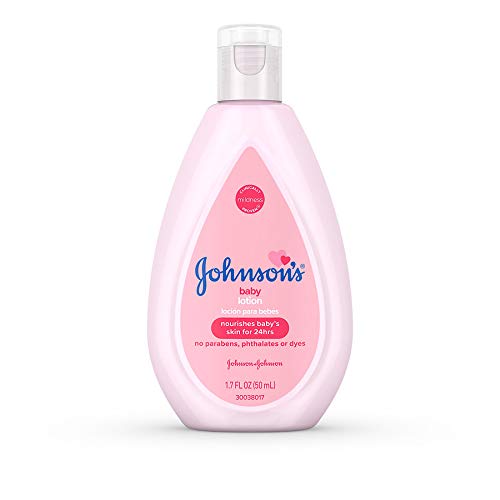 Johnson's Baby Lotion Travel Size 1.7 oz (50ml) - Pack of 3