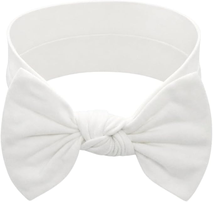 Baby Girl Headbands-Infant,Toddler Cotton Handmade Hairbands with Bows Child Hair Accessories