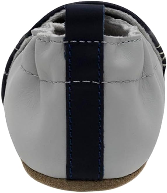 Robeez Baby Boys and Unisex Soft Soles Slip-Resistant Crib Shoes Slippers Moccasins for Infant and Toddler, 0-24 Months