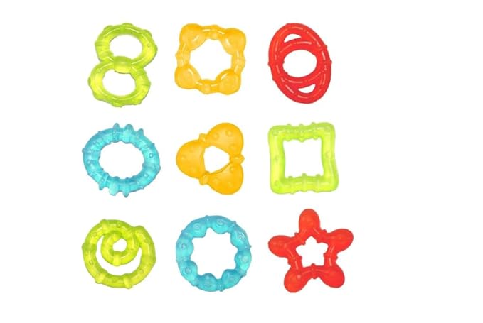Bright Starts Chill & Teethe Water-Filled BPA-Free Baby Teething Toy, Ages 3 Months+ (Pack of 2)