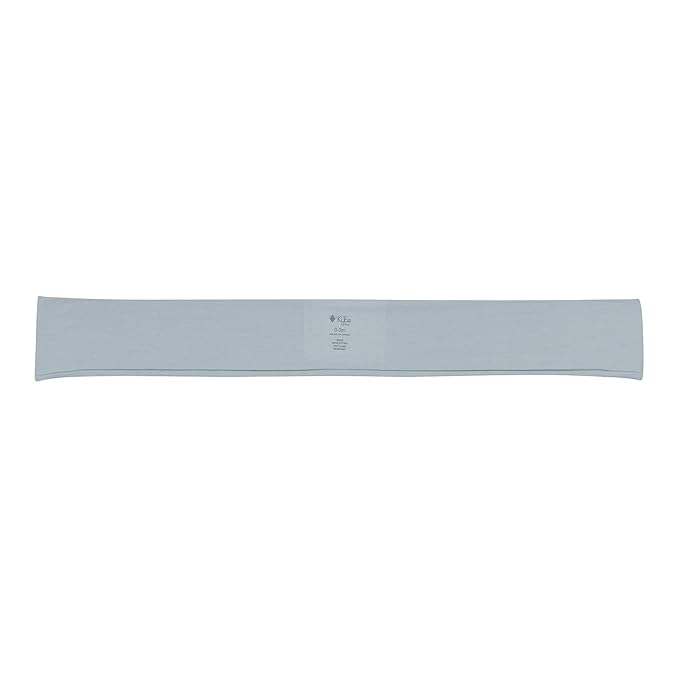 KYTE BABY Rayon Made From Bamboo Bow, (0-3 Months, Fog)
