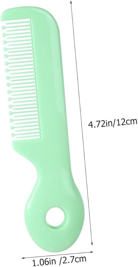 4Pcs Newborn Hair Comb Baby Comb Round Teeth Combs Wide Tooth Hair detangler for Toddler Pocket Hair Comb Baby and Child Care Products Health and Household