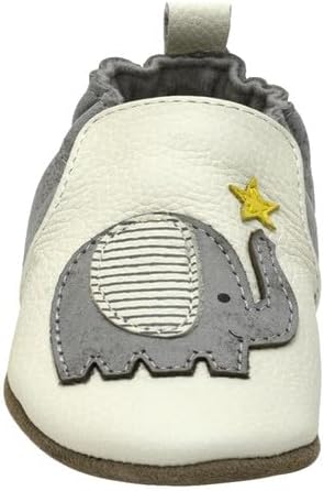 Robeez Baby Boys and Unisex Soft Soles Slip-Resistant Crib Shoes Slippers Moccasins for Infant and Toddler, 0-24 Months