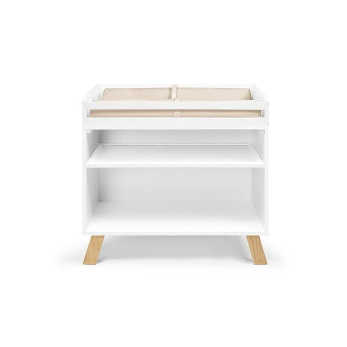 Suite Bebe Livia Changing Table in White & Natural