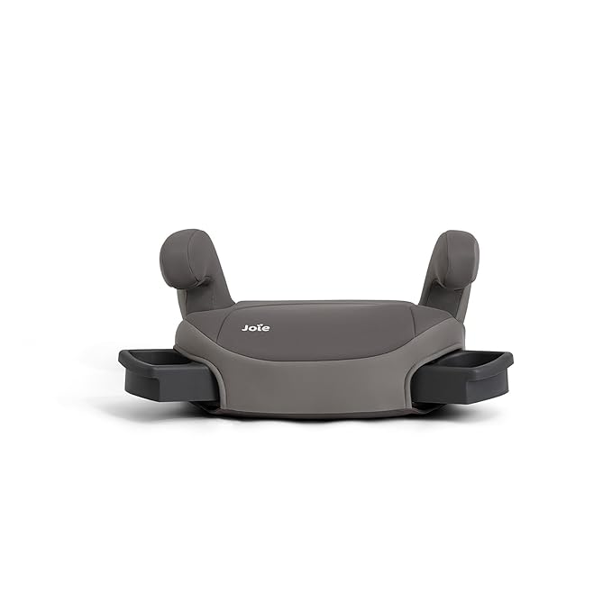 Joie Basil Highback and Backless Booster Car Seat for Big Kids 4 to 12 Years Old, Lightweight 2-in-1 Design (Thunder)
