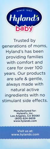 Hyland's Baby Mucus and Cold Relief, Day & Night Value, Infant and Baby Cold Medicine, Decongestant & Cough Relief, 4 Fl Oz, (Pack of 4)