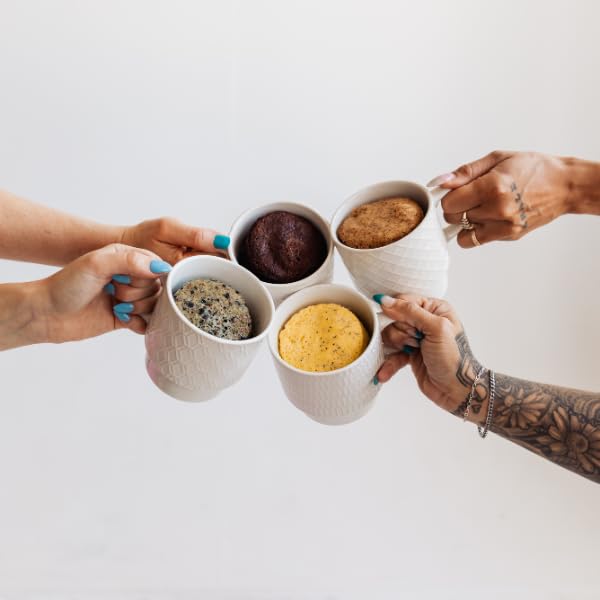 Sweet Logic Keto Dessert Mug Cake Mixes - Orange Almond - Low Sugar - Gluten-Free - Low Carb - Diabetic-Friendly Sweets - Natural Ingredients - High Protein - Delicious Keto Treats (4 Pack)