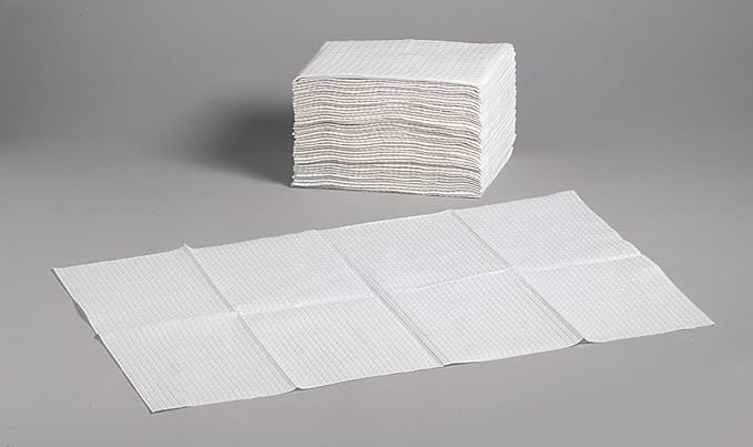 Foundations Disposable, Moisture Resistant, Biodegradable, Baby Changing Station Liner Refills for Commercial Restrooms, Doctor's Offices, Care Centers, 2-ply, 500 Pack, 036-NWL