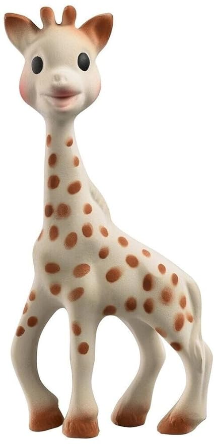 Sophie la girafe | Born in Paris | Natural Rubber | Designed for Teething Babies | Awaken All 5 Senses | Easy to Clean (616324)