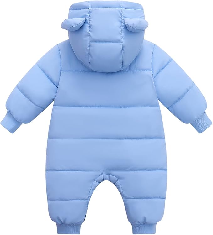 Cute Baby Boys Snowsuit New Born baby girls Winter Coat Toddler Clothes
