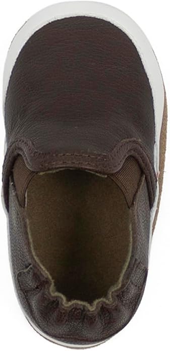 Robeez Baby Boys and Unisex Soft Soles Slip-Resistant Crib Shoes Slippers Moccasins for Infant and Toddler, 0-24 Months