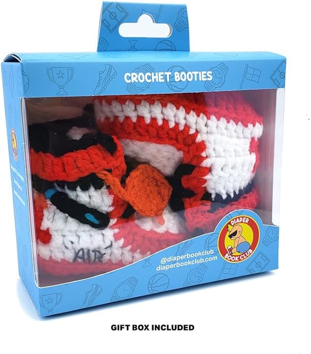 Diaper Book Club Baby Sneakers Crochet Hypebeast Shoes for Toddler Sneakerheads, Soft Booties for Boys & Girls, Designer Kids Fashion, Breathable & Comfortable Children's Kicks