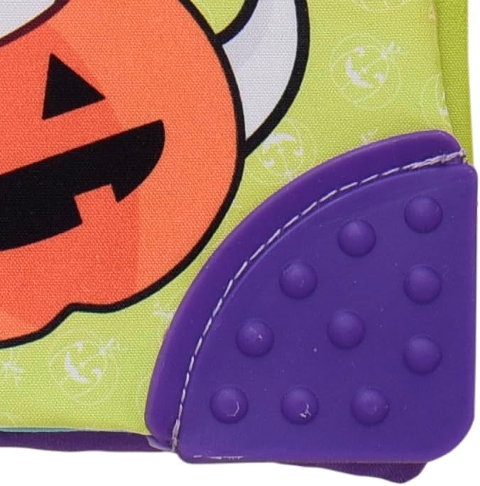 Baby Starters Magic Years Soft, Crinkle Activity Book with Teether, Tabs and Strap, 5 inches (Happy Halloween)
