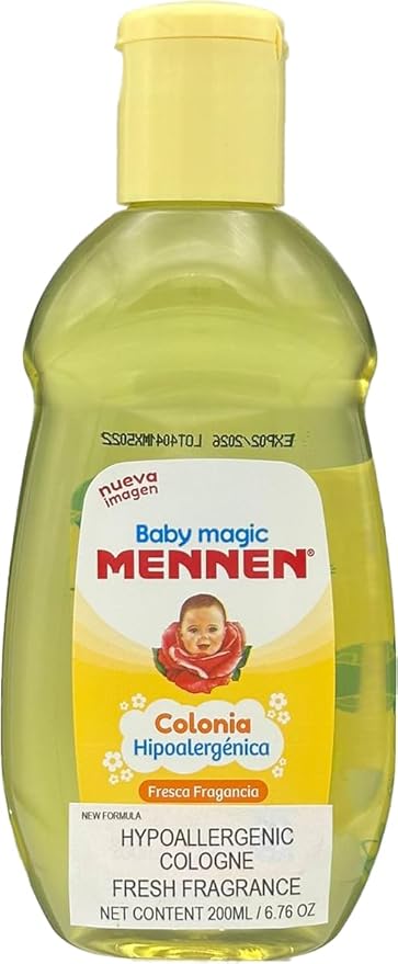Baby Magic 2 Mennen Cologne 6.76 Fl Oz (2 Colonias Mennen Para Bebe 200 Ml)