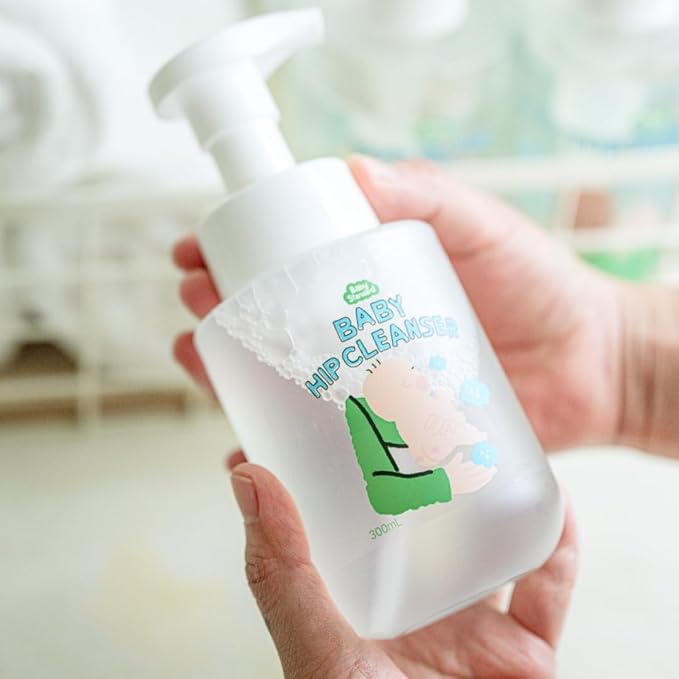 Baby Wash & Shampoo – Made in Korea Tear-Free Head-to-Toe Cleanser for Sensitive Skin (10.1 fl.oz, Bottom Cleanser)