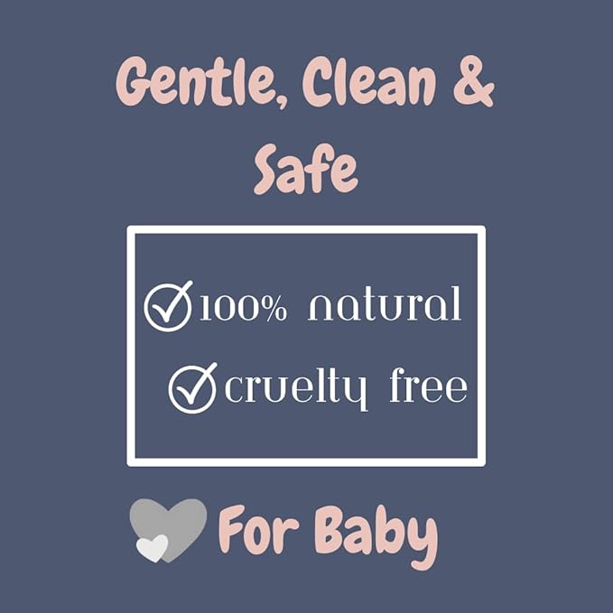 Natural Baby Bottom Butter, Diaper Rash Cream with Zinc Oxide, Soothes Diaper Rash 4 Fl Oz