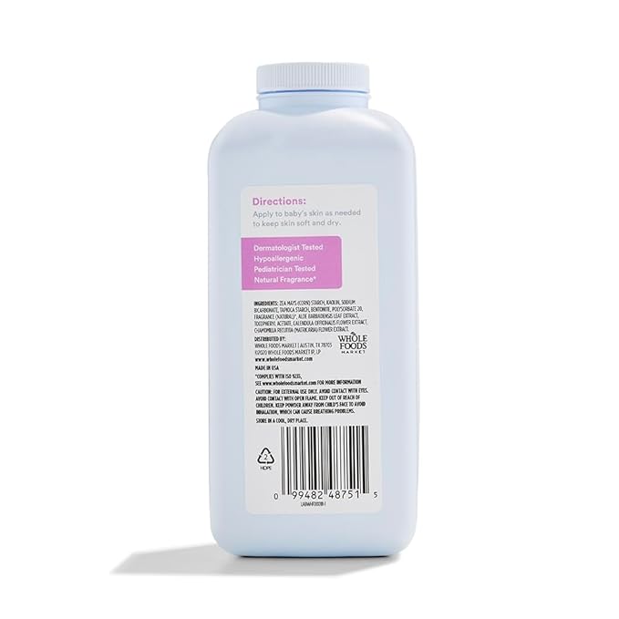 365 by Whole Foods Market, Baby Powder, 15 Ounce