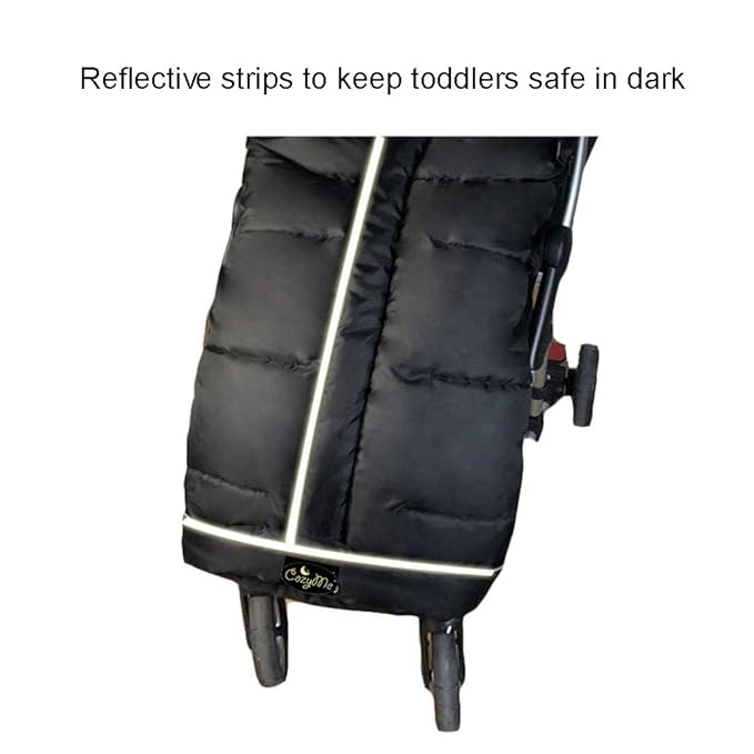 CozyMe Stroller Footmuff for Toddler, Stroller Blanket Evelution, Winter Baby Universal Stroller Bunting Bag, Warm Bunting Bag, Bottom Opens for Multi-Use,6-36M