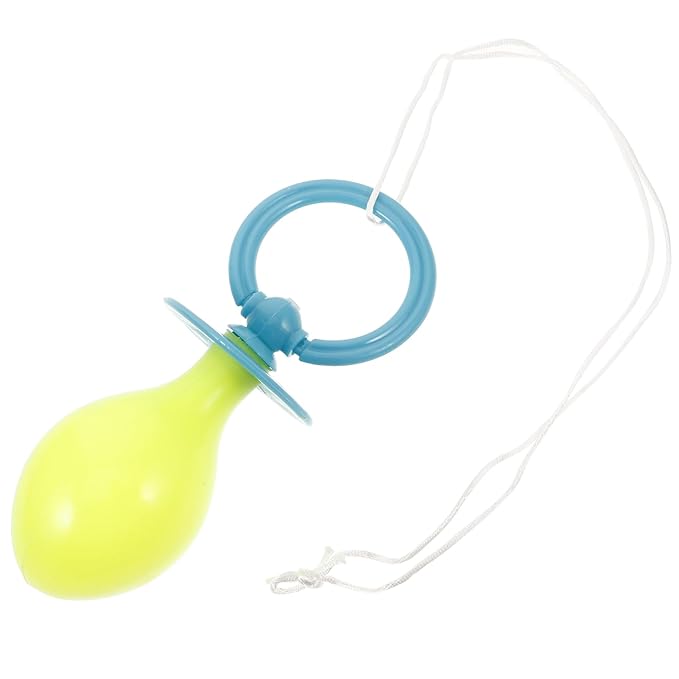 IMIKEYA Halloween Oversized Pacifier for Cosplay Party Decoration, Funny Photo Booth Prop Large Pacifier Novelty Costume Accessory Jumbo Pacifier B