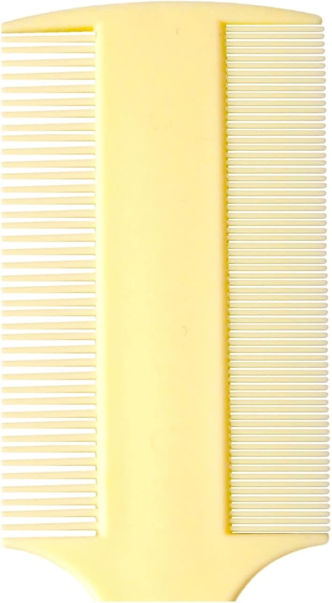 Vakly Fine Tooth Baby Comb [3 Pack] – Double-Sided Infant Hair Extra Fine Detangling Comb with Handle for Cradle Cap, Dandruff & Lice – Gentle Rounded Teeth for Newborns, Babies, Toddlers & Adults