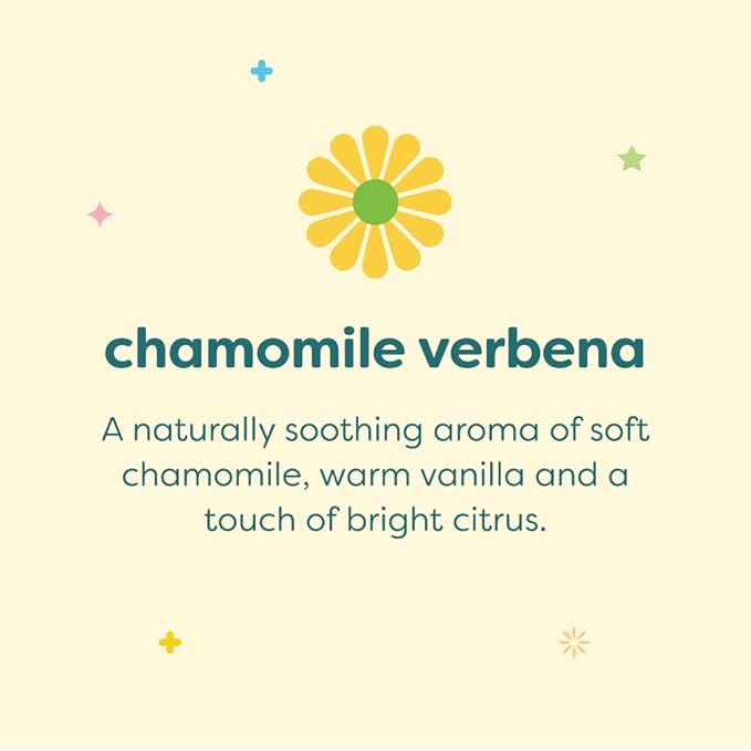 Babyganics Shampoo and Body Wash Refill, Chamomile Verbena, 32 Fl Oz (Pack of 2)