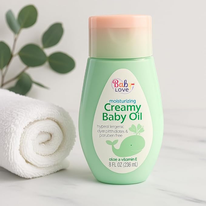 Baby love creamy baby love oil